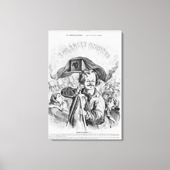 Impressão Em Tela 'La Photographie, Nadar (1820-1910) le Grand (!!!! (Frente)