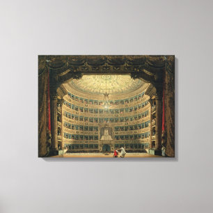 Impressão Em Tela La Scala, Milão, durante uma apresentação