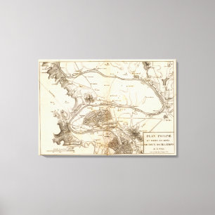 Impressão Em Tela La Seine