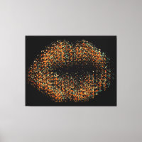 Lábios modernos de arte Abstrato #20