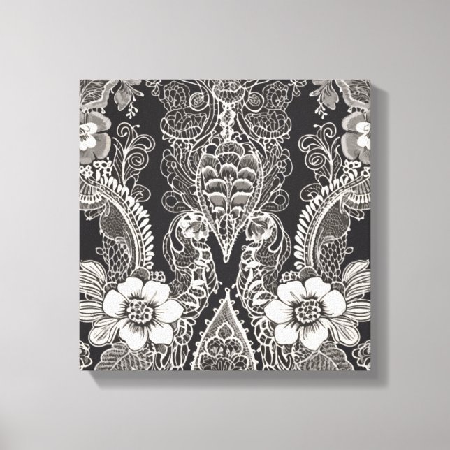 Impressão Em Tela Lace Floral Harmony (Frente)