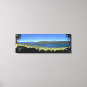 Impressão Em Tela Lago caído leaf em Lake Tahoe sul