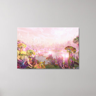 Impressão Em Tela Lago Celestal - por Jurgen Ziewe