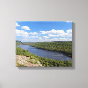 Impressão Em Tela Lago das Nuvens - Porcupine Mountain Wilderness