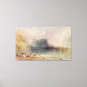 Impressão Em Tela Lago joseph Mallord William Turner Keswick, Cumb