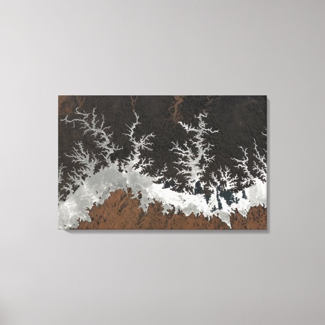 Impressão Em Tela Lago Nasser, no Egito (Frente)