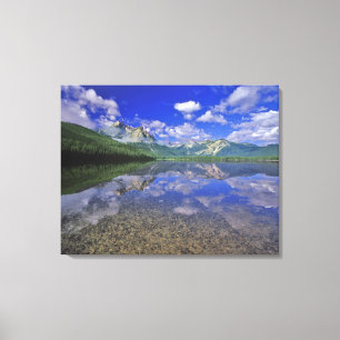 Impressão Em Tela Lago Stanley nas Montanhas Sawtooth de Idaho