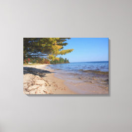 Impressão Em Tela Lago Superior, Parque Brunette no Outono