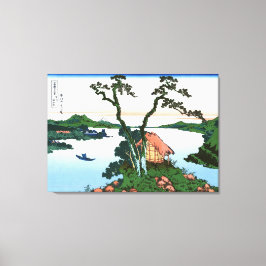 Impressão Em Tela Lago Suwa na província de Shinano