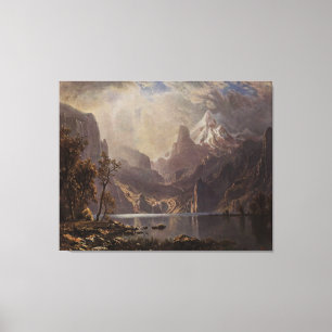 Impressão Em Tela Lago Tahoe, de Albert Bierstadt, 1868