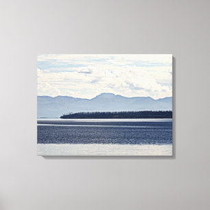 Impressão Em Tela Lago Yellowstone, Vista do polegar oeste