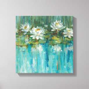 Impressão Em Tela Lagoa do lírio de água