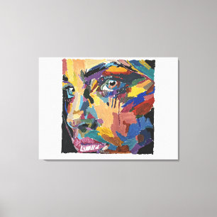 Impressão Em Tela Lágrimas Abstratas Pintadas por Mark Elsen
