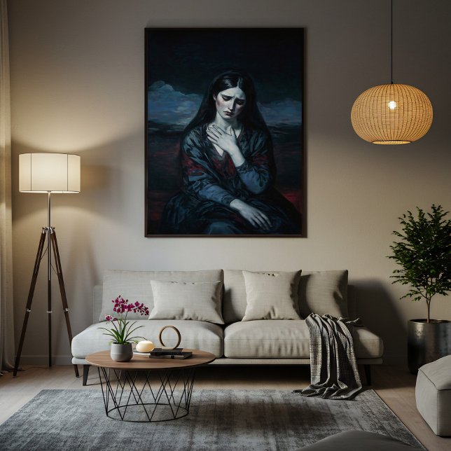 Impressão Em Tela Lágrimas da Tempestade (Criador carregado)