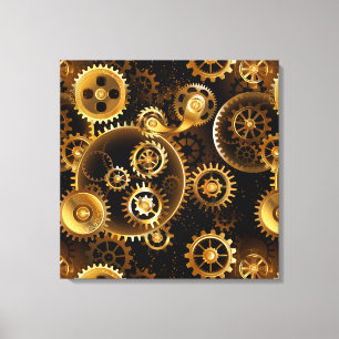 Impressão Em Tela Lágrimas de latão sem costura