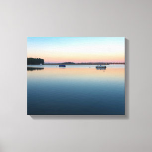Impressão Em Tela lake champlain sunrise in saint albans bay