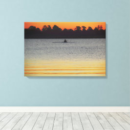 Impressão Em Tela Lake Wendouree Calm Before Nightfall