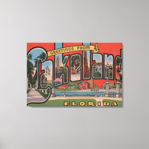 Impressão Em Tela Lakeland, Florida - grandes cenas da letra