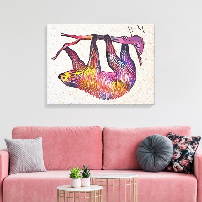 Impressão Em Tela Lama (Insitu(Sala de estar))