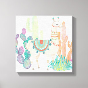 Impressão Em Tela Lamas bonitos II