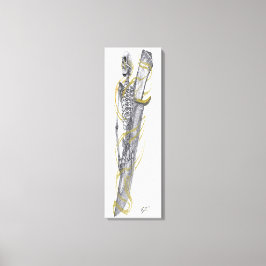 Impressão Em Tela lâmina de crânio