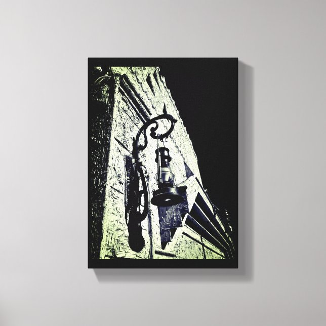 Impressão Em Tela Lâmpada antiga (Frente)