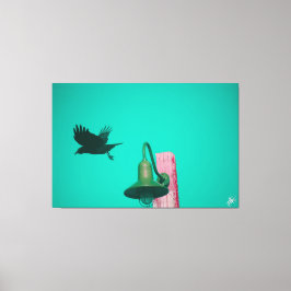 Impressão Em Tela Langley Crow na Série Light Poste #11