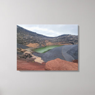 Impressão Em Tela Lanzarote El Golfo, tela de tela