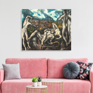Impressão Em Tela Laocoön El Greco