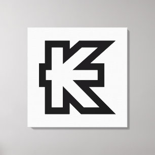 Impressão Em Tela Laos Kip Lao / Sinal de dinheiro do Laos