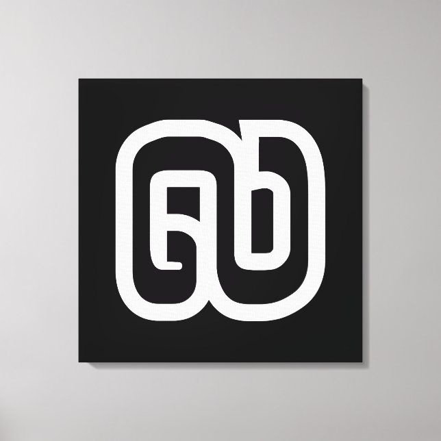 Impressão Em Tela Laos / Laos Número Nove / 9 / ໙ (Kao/Gao) Laos (Frente)