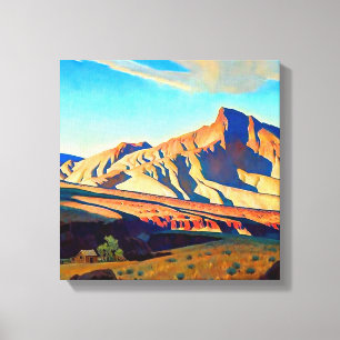 Impressão Em Tela “Lar do Rato do Deserto” por Maynard Dixon