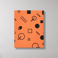 Laranja, diversão, tendências, gráfico geométrico