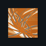 Impressão Em Tela Laranja Queimada e Cinzas, fitas para Abstrato art<br><div class="desc">A tela de abstrato laranja queimada e cinza apresenta uma composição de fita de abstrato artística com tons de laranja queimado e cinzas com sotaques brancos em um fundo laranja queimado de tendência. As cinzas neutras elogiam os tons da laranja queimada para criar um design abstrato na moda em matizes...</div>