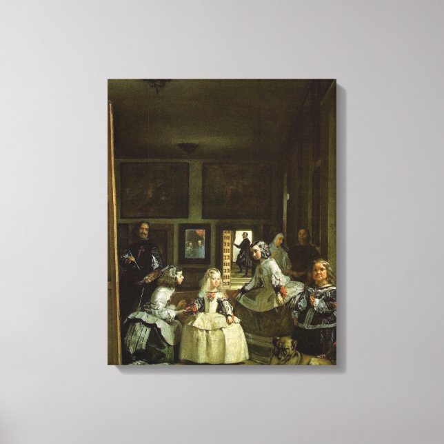 Impressão Em Tela Las Meninas (Frente)