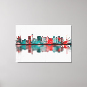 Impressão Em Tela Las Vegas Nevada Skyline