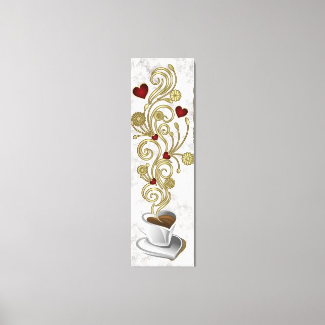 Impressão Em Tela Latte Love (Frente)