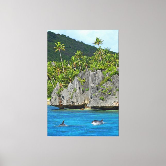 Impressão Em Tela LAVA PALM 40x60 (Frente)