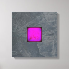 Impressão Em Tela Lavanda Fúcsia Cinza Ardósia Arte Moderna