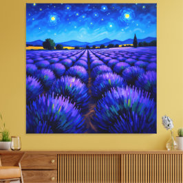 Impressão Em Tela   „Lavendelträume – Ruhe in Violett“  