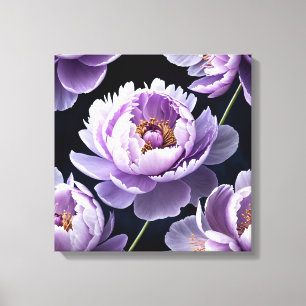 Impressão Em Tela Lavender Dream Peonies