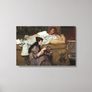 Impressão Em Tela Lawrence Alma-Tadema - Glaucus e Nydia