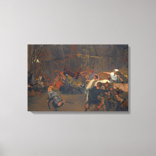 Impressão Em Tela Lawrence Alma-Tadema - Gunthram Bose E Sua