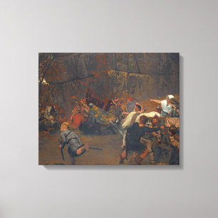 Impressão Em Tela Lawrence Alma-Tadema - Gunthram Bose E Sua