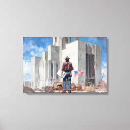 Impressão Em Tela Laying the Foundations