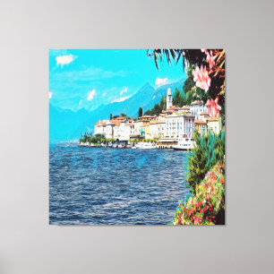 Impressão Em Tela ldp BELLAGIO - Lago Como -