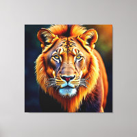 Leão Majestoso: Alma do Rei Selvagem Arte