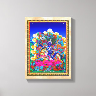 Impressão Em Tela Legal oriental tibetano thangka tatuagem Palden Lh