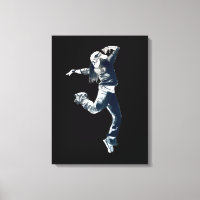 Legal pintura de dançarina de hip hop