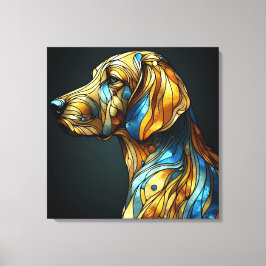Impressão Em Tela Legalidade Canina Graceful - AI